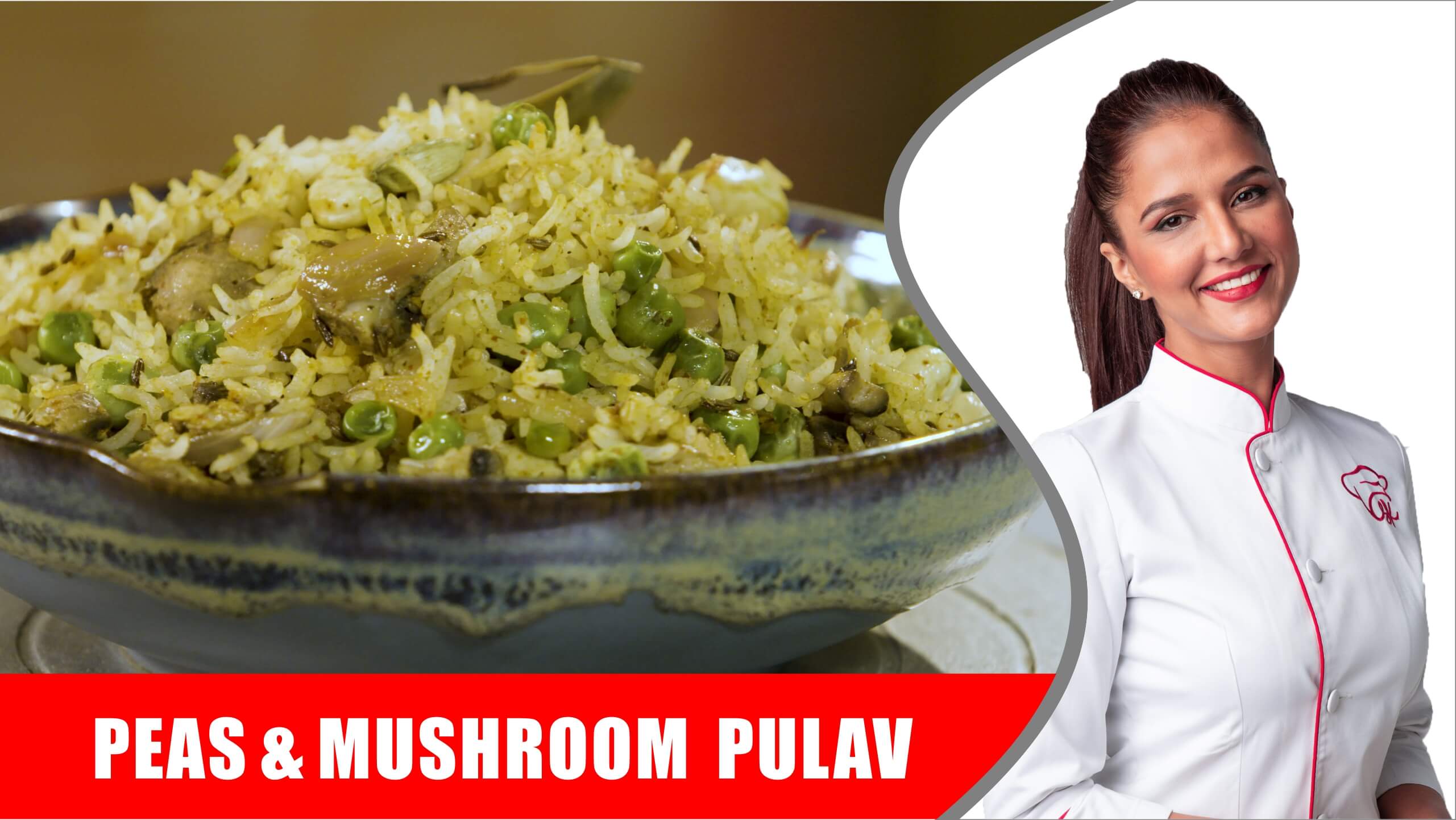 Peas & Mushroom Pulav