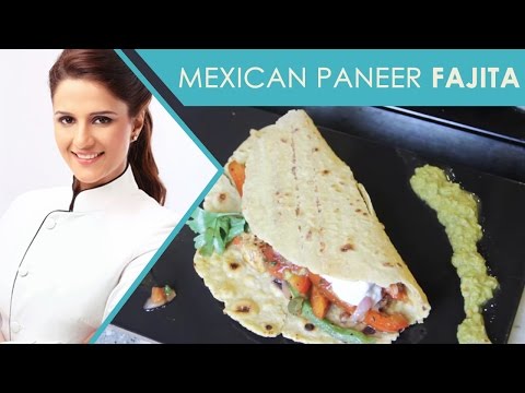 Mexican Paneer Fajita