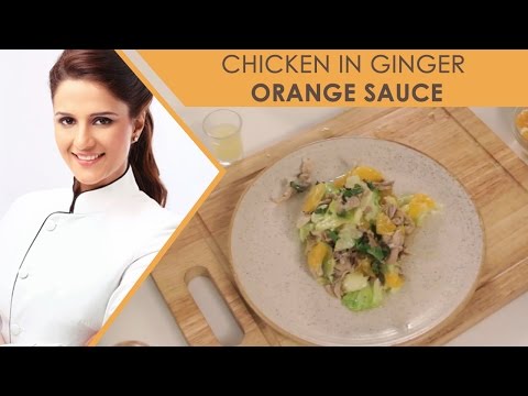 Chicken Salad in Ginger Orange