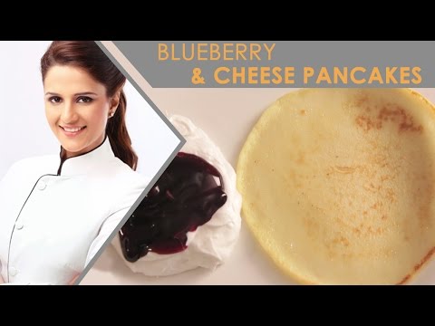 Blueberry and Cheese Pancakes