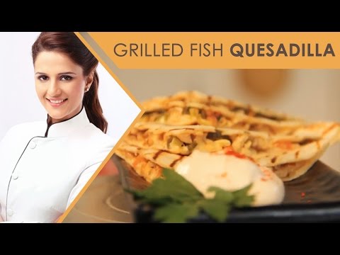 Grilled Fish Quesadilla