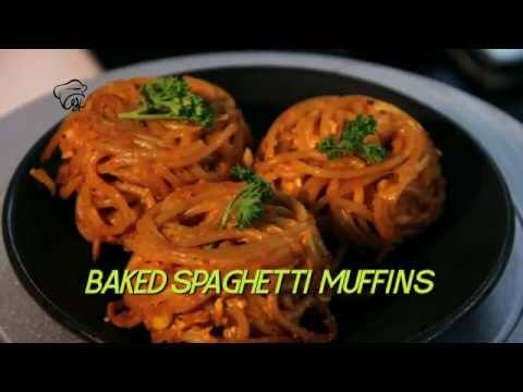 Spaghetti and Egg Muffins