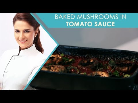 Bake Mushroom in Tomato Sauce