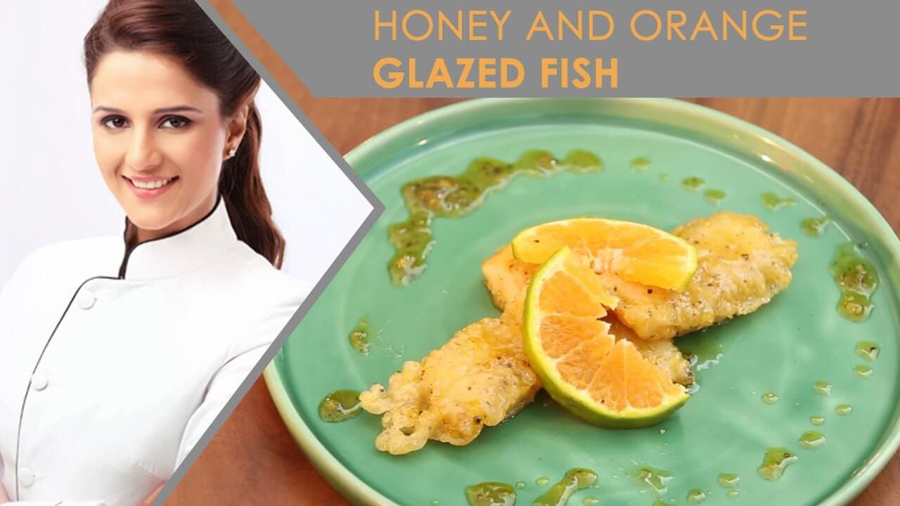 Honey and Orange Glazed Fish