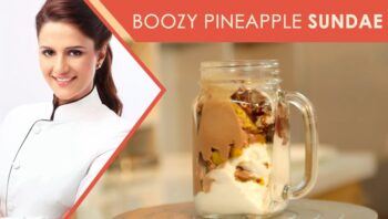 Boozy Pineapple Sundae