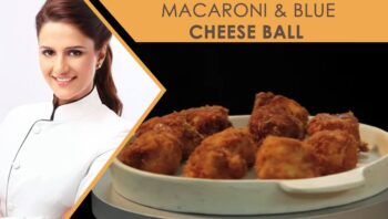 Macaroni and Blue Cheese Ball