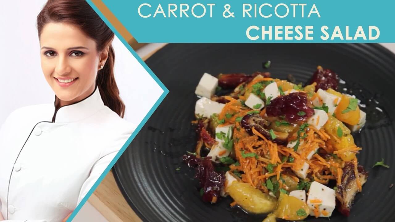 Carrot and Ricotta Cheese Salad