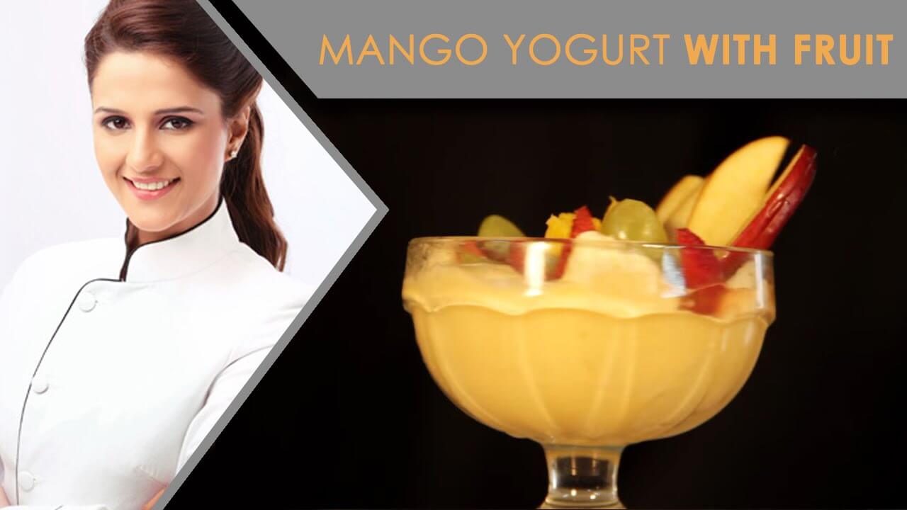 Mango Yogurt with Fruit