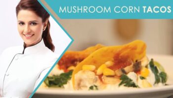 Mushroom Corn Tacos